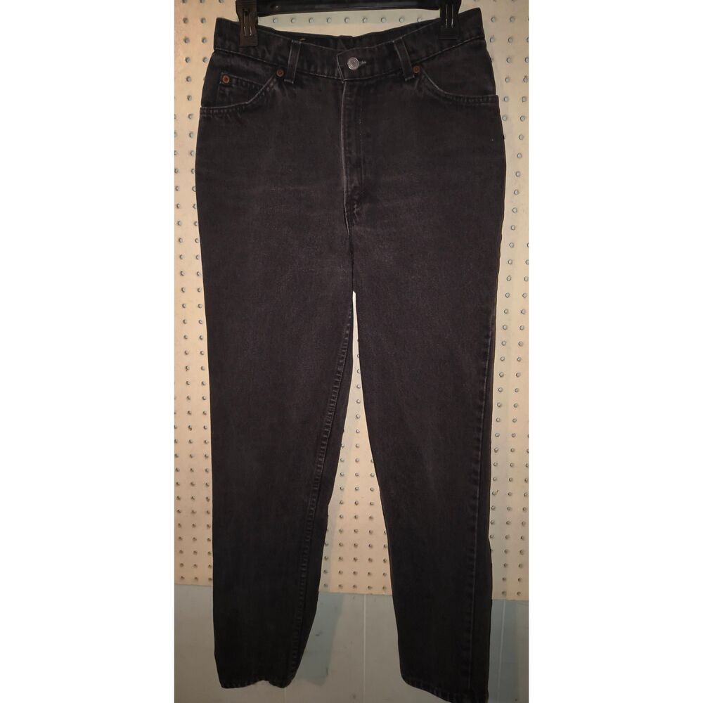 Vintage Levi's 90’s black 912 jeans size 11 Junior Med  Slim fit Tapered leg USA